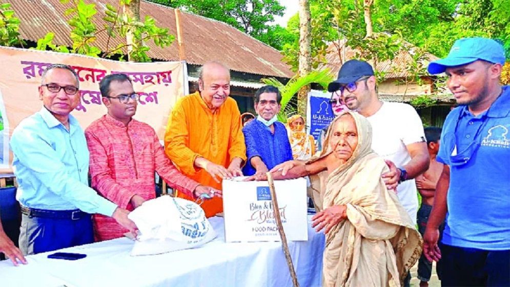 ফরিদপুরে খাদ্য সহায়তা পেল ২০০ মানুষ